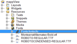 mappViewFontConfiguration