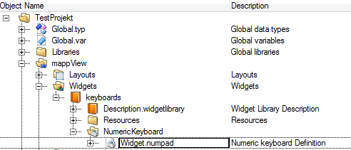 NumericKeyboard